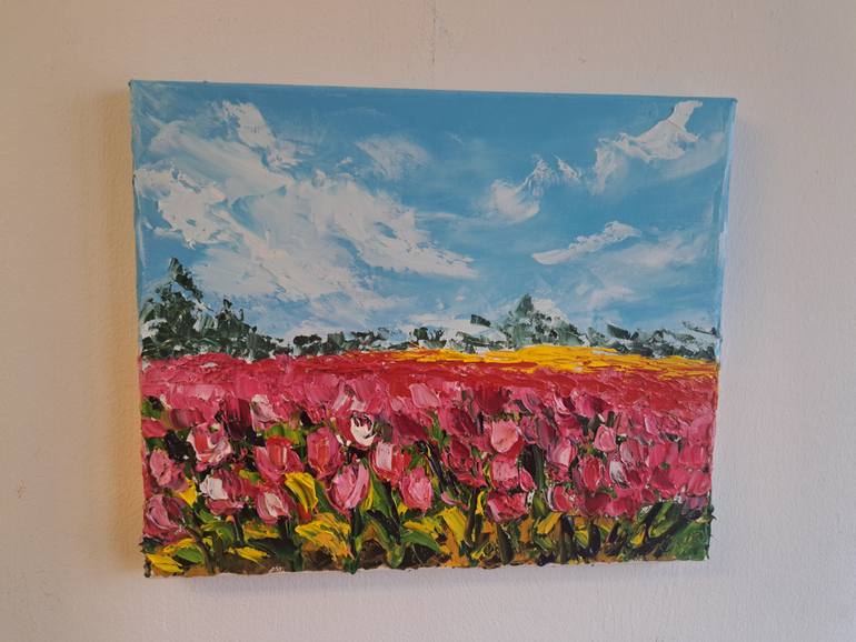 Original Impressionism Landscape Painting by Oksana Fedorova