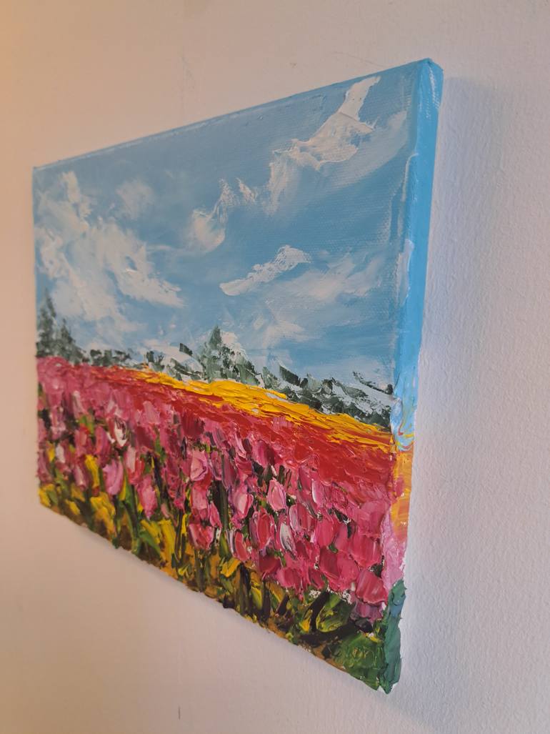 Original Impressionism Landscape Painting by Oksana Fedorova