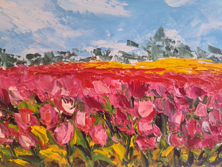 Original Impressionism Landscape Painting by Oksana Fedorova