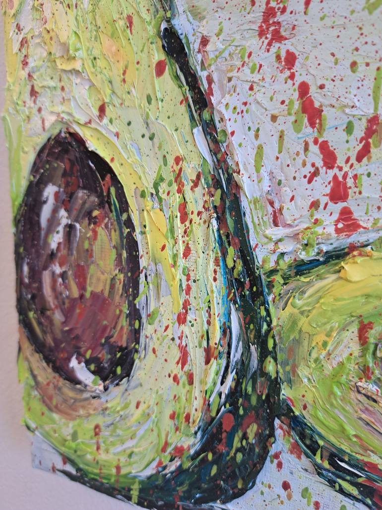 Original Expressionism Still Life Painting by Oksana Fedorova