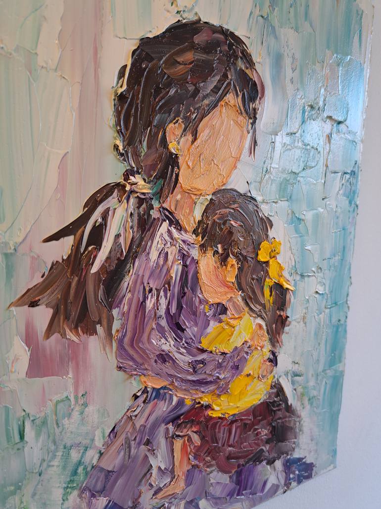 Original Illustration Children Painting by Oksana Fedorova