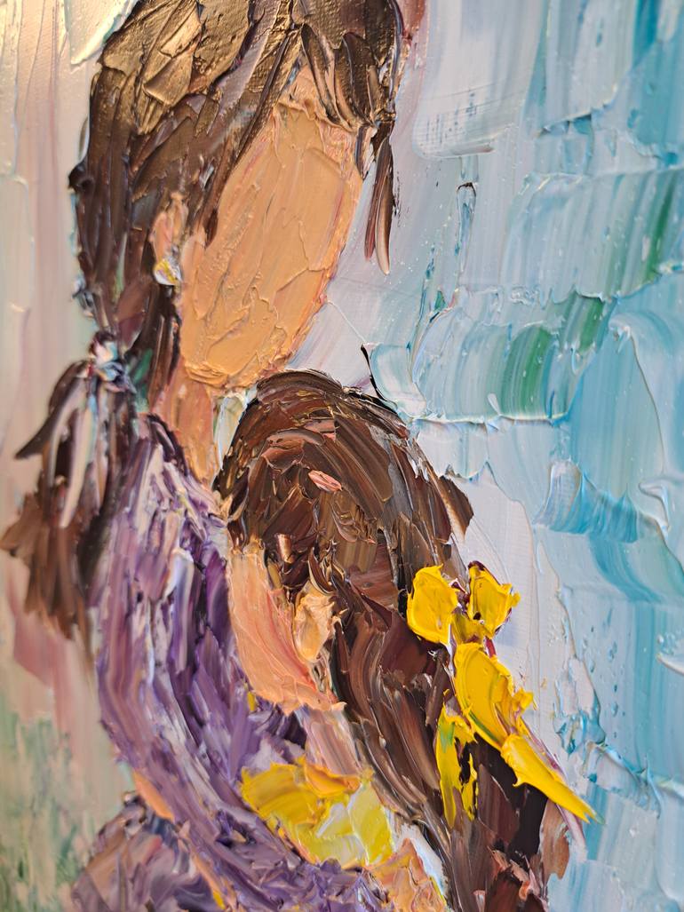 Original Illustration Children Painting by Oksana Fedorova