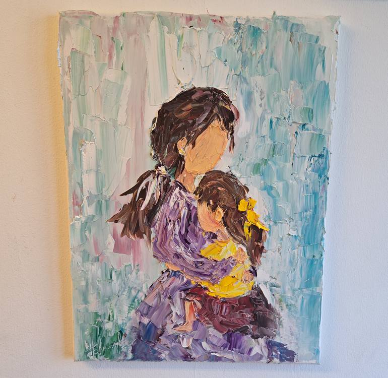 Original Illustration Children Painting by Oksana Fedorova