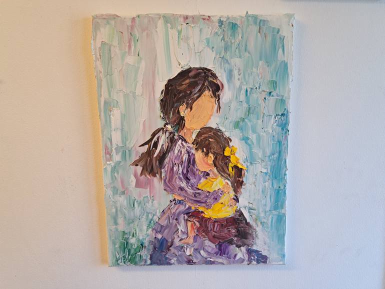 Original Illustration Children Painting by Oksana Fedorova