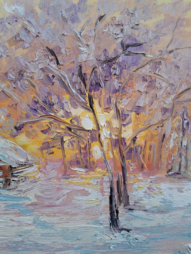 Original Fine Art Landscape Painting by Oksana Fedorova