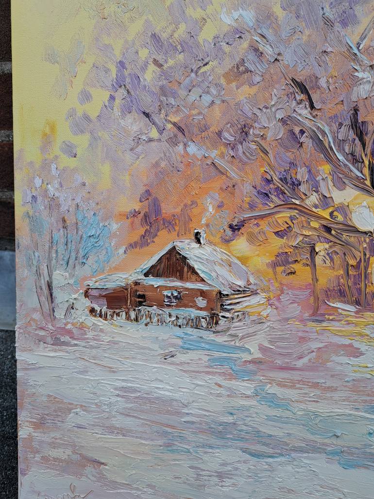 Original Fine Art Landscape Painting by Oksana Fedorova