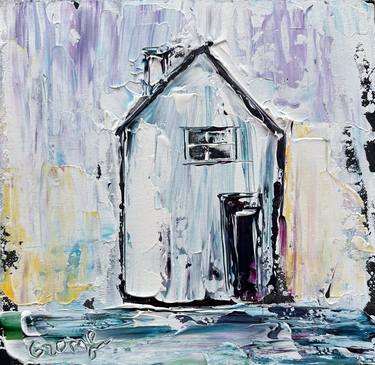 Original Expressionism Architecture Paintings by Oksana Fedorova