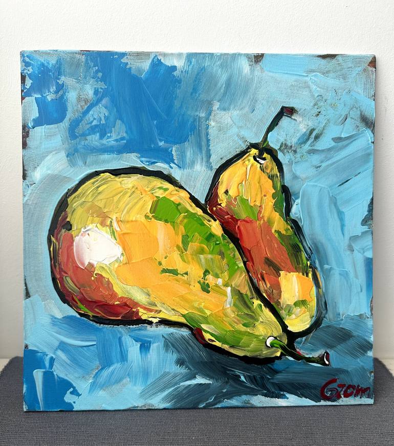 Original Expressionism Botanic Painting by Oksana Fedorova