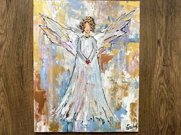 Original Impressionism Abstract Painting by Oksana Fedorova