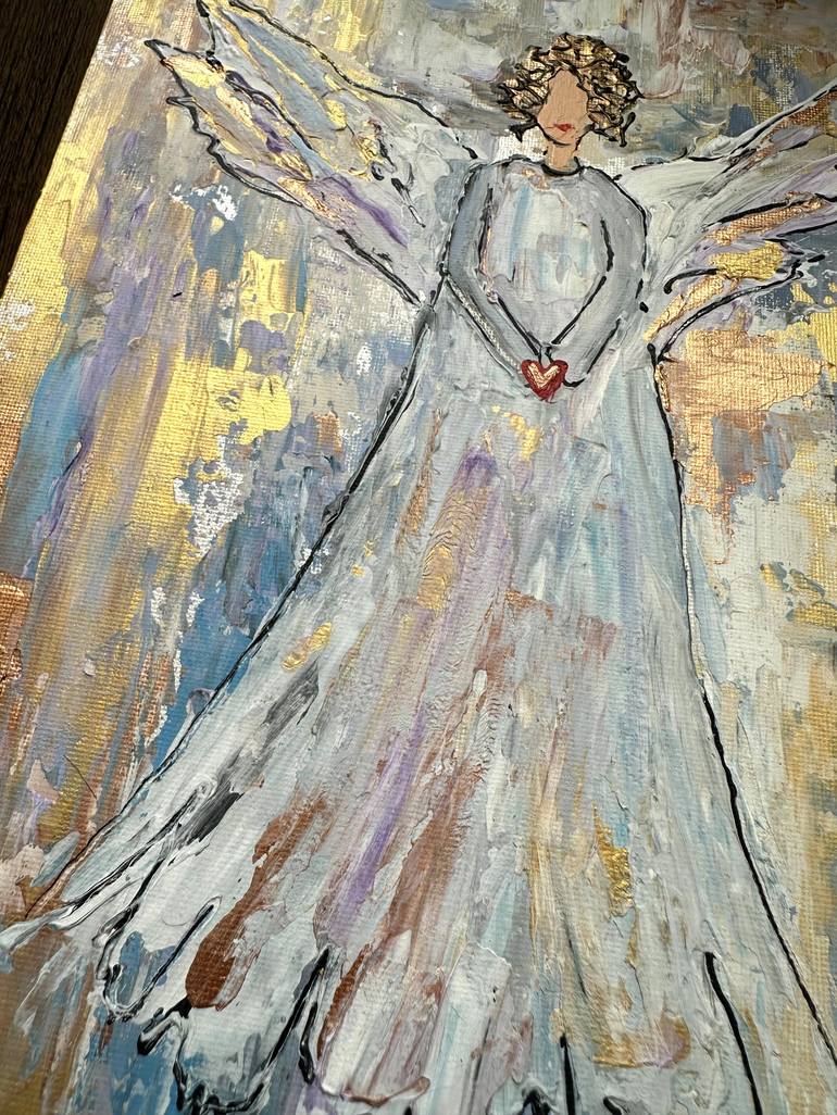 Original Impressionism Abstract Painting by Oksana Fedorova