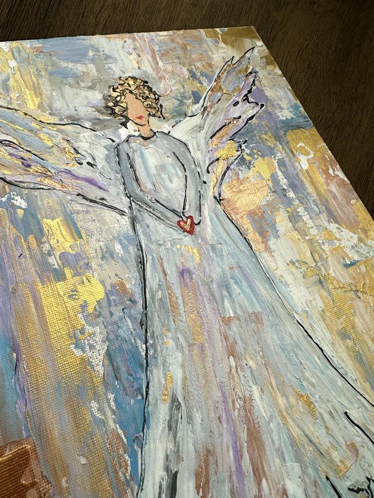 Original Impressionism Abstract Painting by Oksana Fedorova