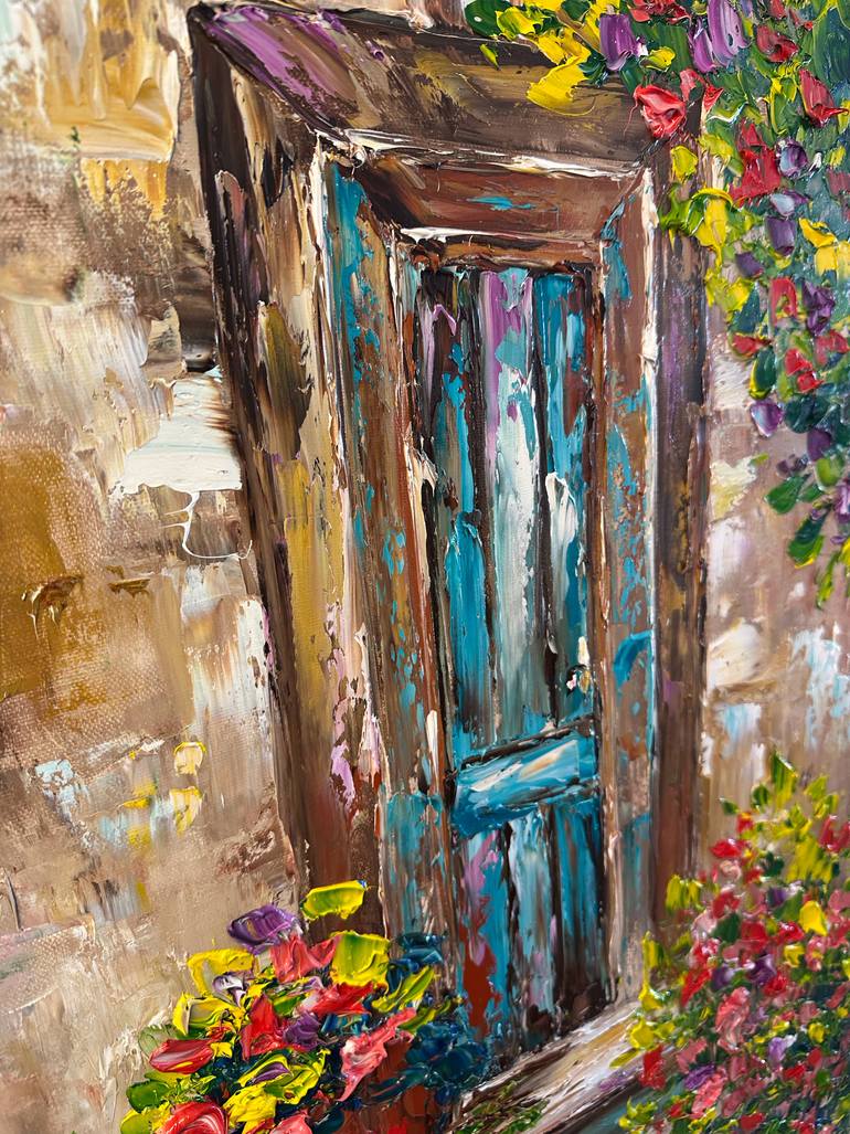 Original Impressionism Architecture Painting by Oksana Fedorova
