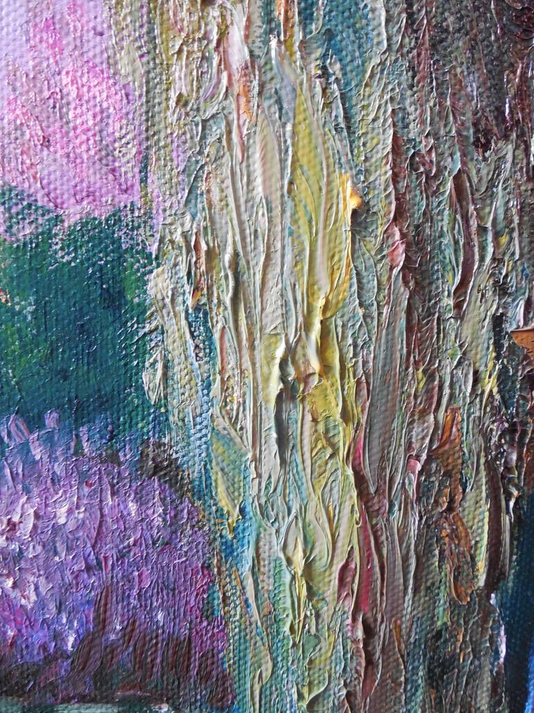 Original Impressionism Landscape Painting by Oksana Fedorova
