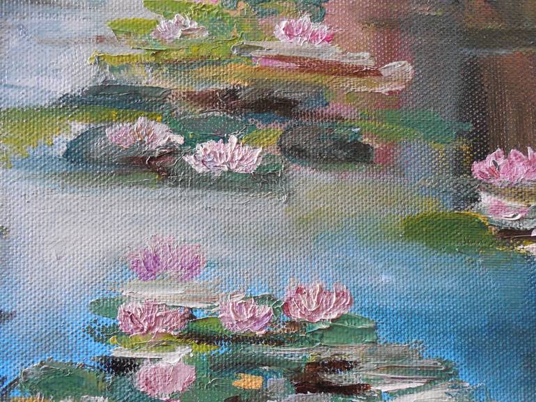 Original Impressionism Landscape Painting by Oksana Fedorova