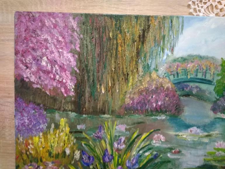 Original Impressionism Landscape Painting by Oksana Fedorova