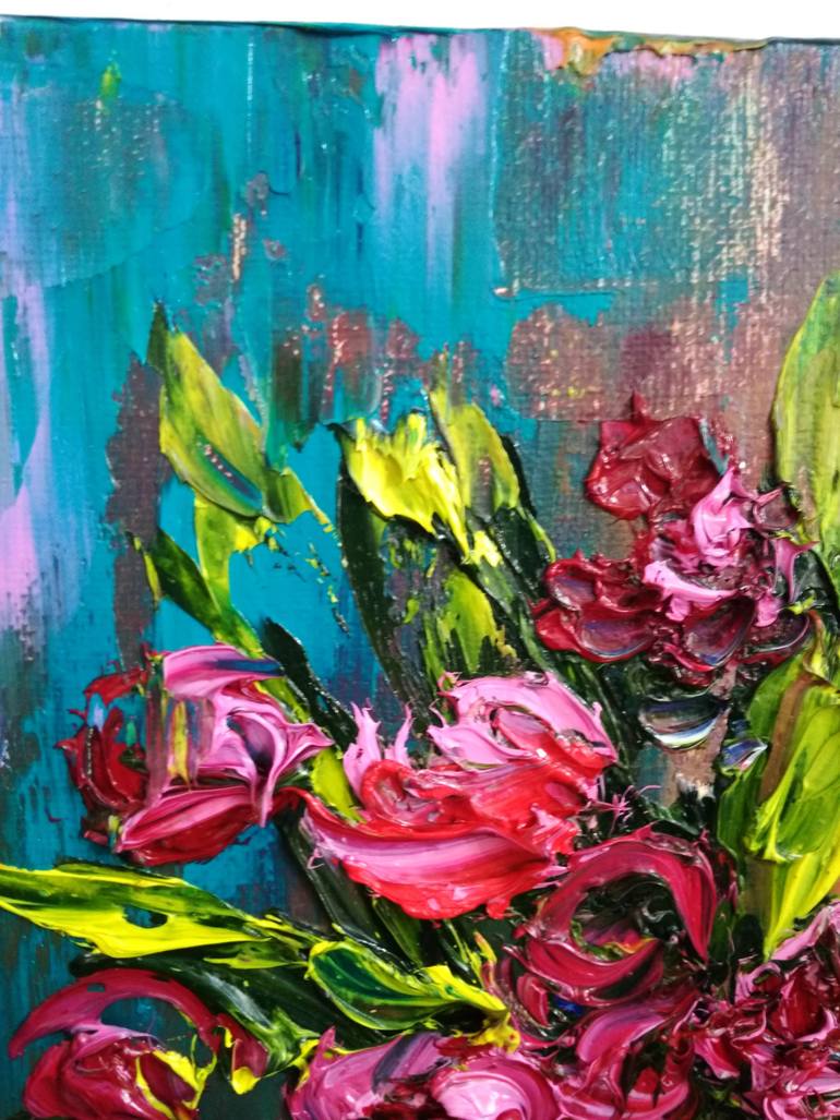 Original Impressionism Still Life Painting by Oksana Fedorova