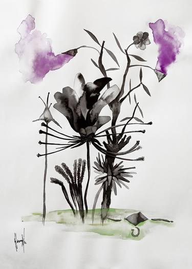 Print of Minimalism Botanic Paintings by HILBARROM AO