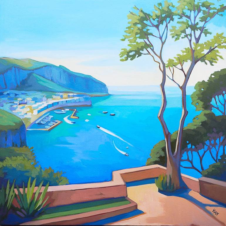 Capri Canvas Artwork