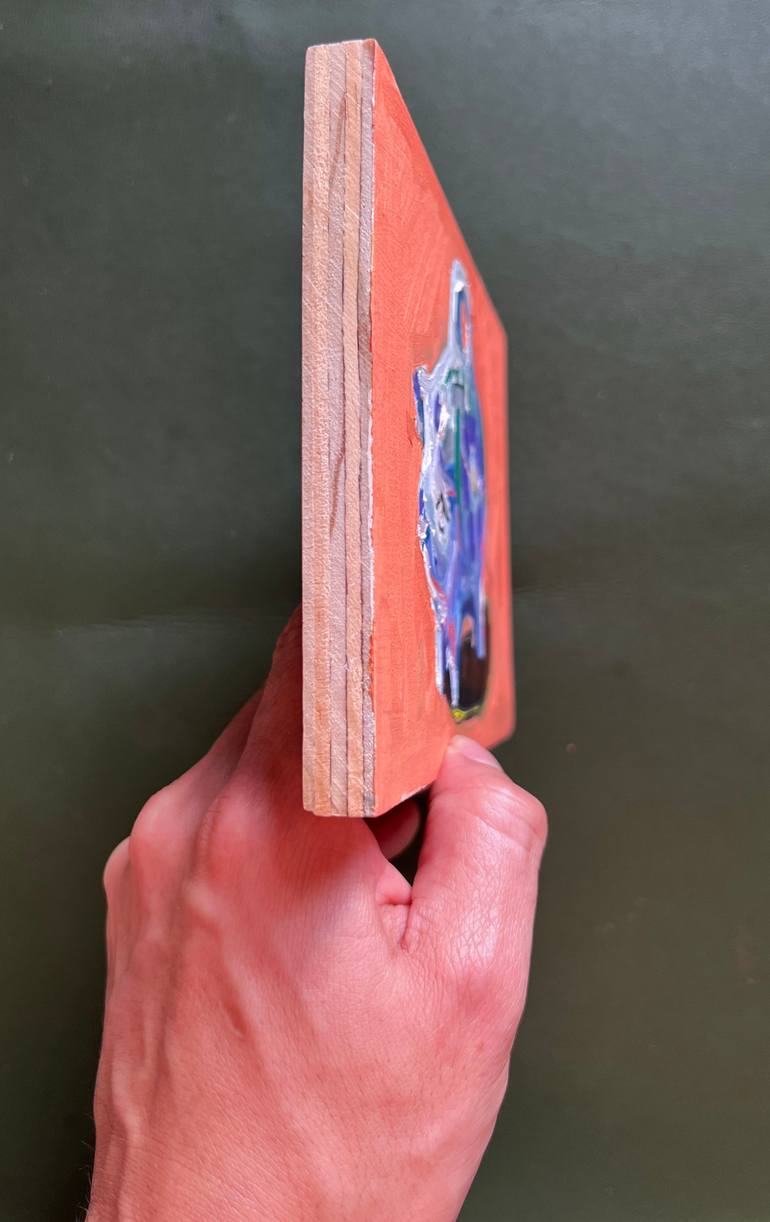 Original Impressionism Still Life Painting by Francisco Palomares