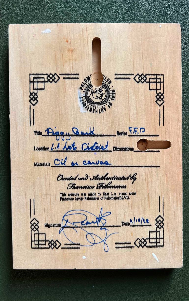 Original Impressionism Still Life Painting by Francisco Palomares