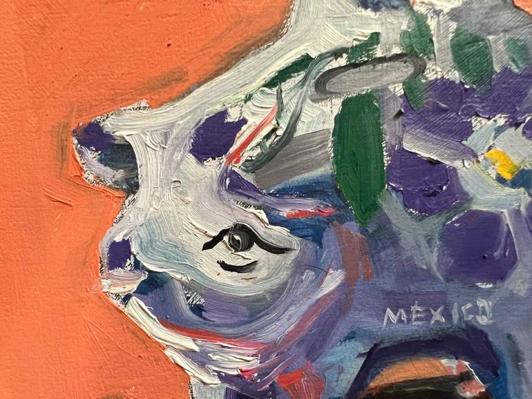 Original Impressionism Still Life Painting by Francisco Palomares