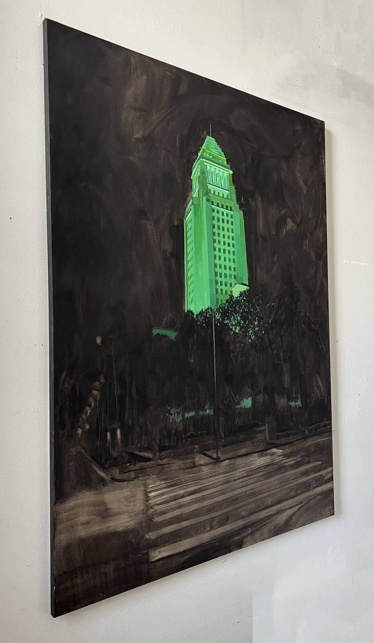 Original Contemporary Architecture Painting by Francisco Palomares