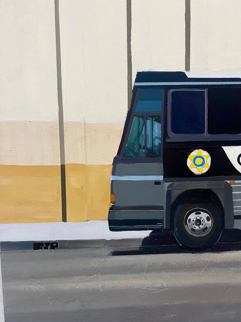 Original Contemporary Transportation Painting by Francisco Palomares