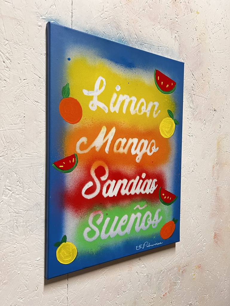 Original Contemporary Calligraphy Painting by Francisco Palomares