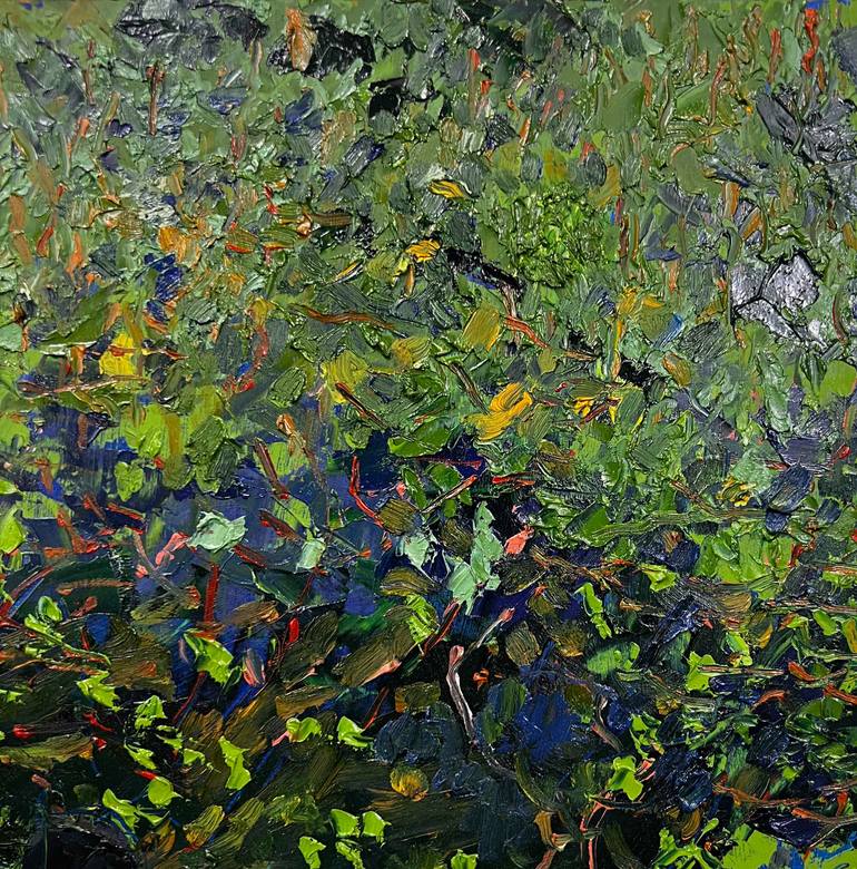 Original Impressionism Nature Painting by Francisco Palomares