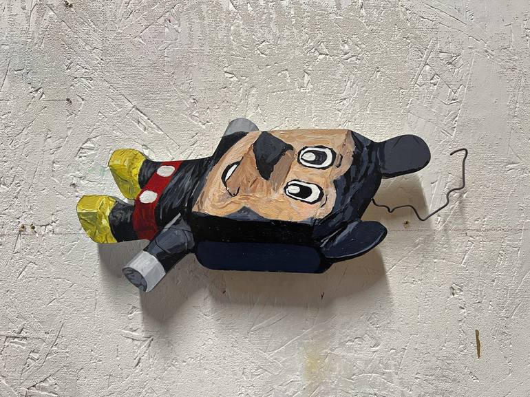 Original Pop Art Cartoon Paintings by Francisco Palomares