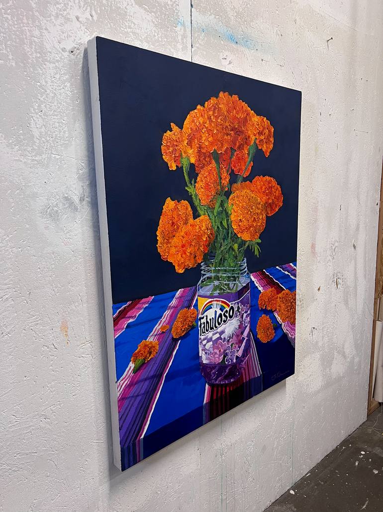 Original Contemporary Botanic Painting by Francisco Palomares
