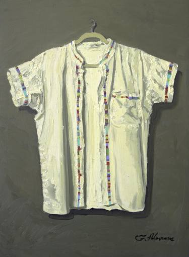 Original Realism Fashion Painting by Francisco Palomares