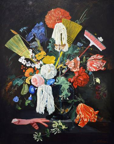 Saatchi Art Artist Francisco Palomares; Painting, “Homage to my mothers” #art