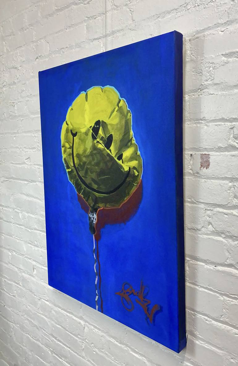 Original Modernism People Painting by Francisco Palomares