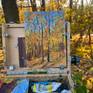 Plein air painting completed during my trip to Michigan, Holland. We don't get seasons like these in Los Angeles.