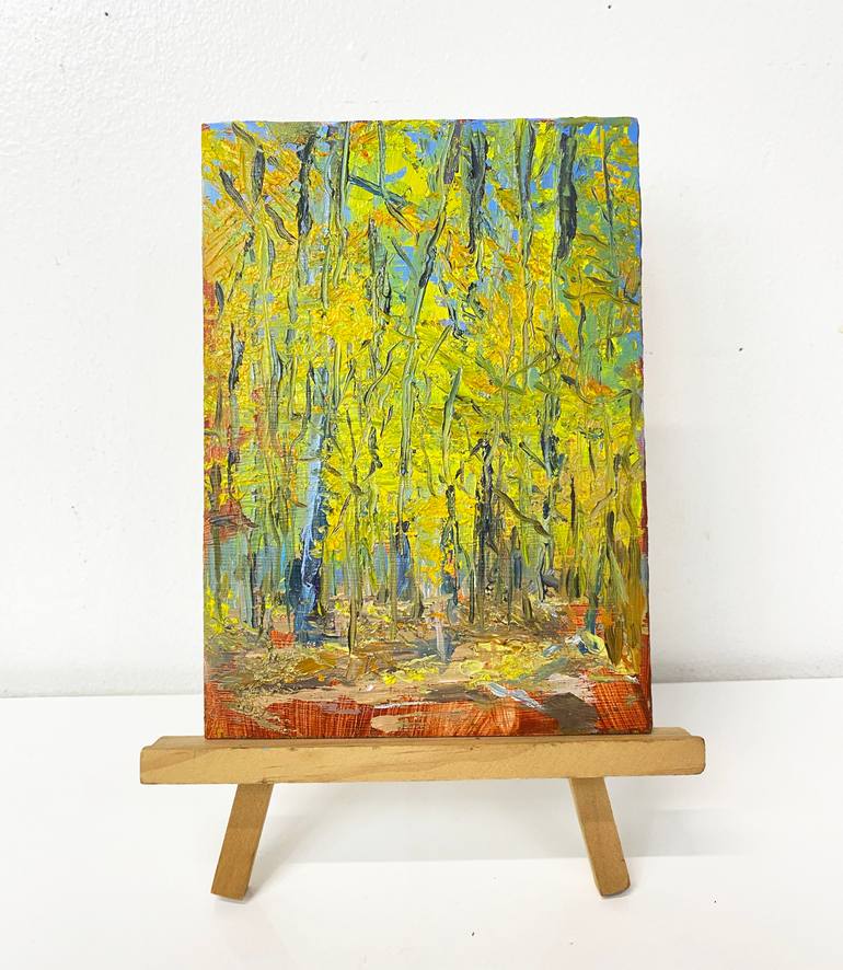 Original Expressionism Landscape Painting by Francisco Palomares