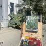 Plein Air Painting at Hauser & Wirth Los Angeles,CA.