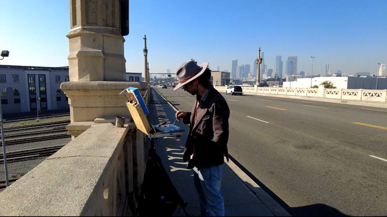 Original Documentary Landscape Painting by Francisco Palomares