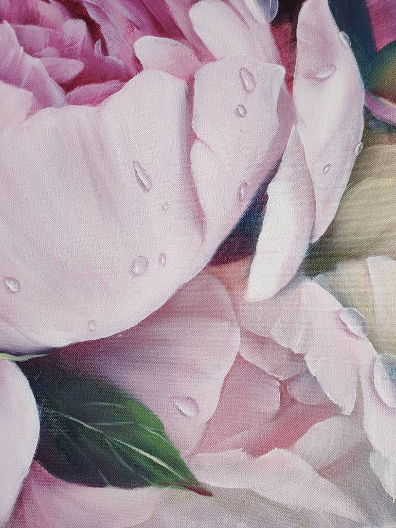 Original Photorealism Botanic Painting by Alexandra Ozerova