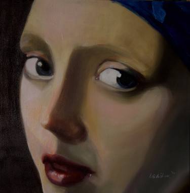 Original Portrait Painting by Yury Ashikov