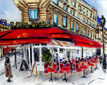 Original Cities Paintings by Ruslana Levandovska