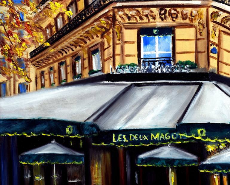 Original Impressionism Architecture Painting by Ruslana Levandovska