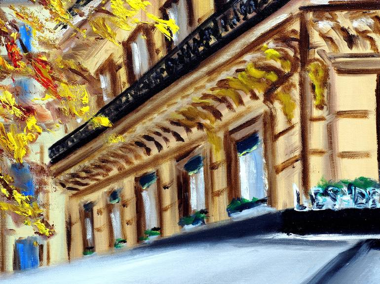 Original Impressionism Architecture Painting by Ruslana Levandovska