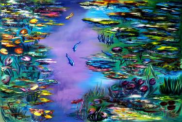 Original Impressionism Nature Paintings by Ruslana Levandovska