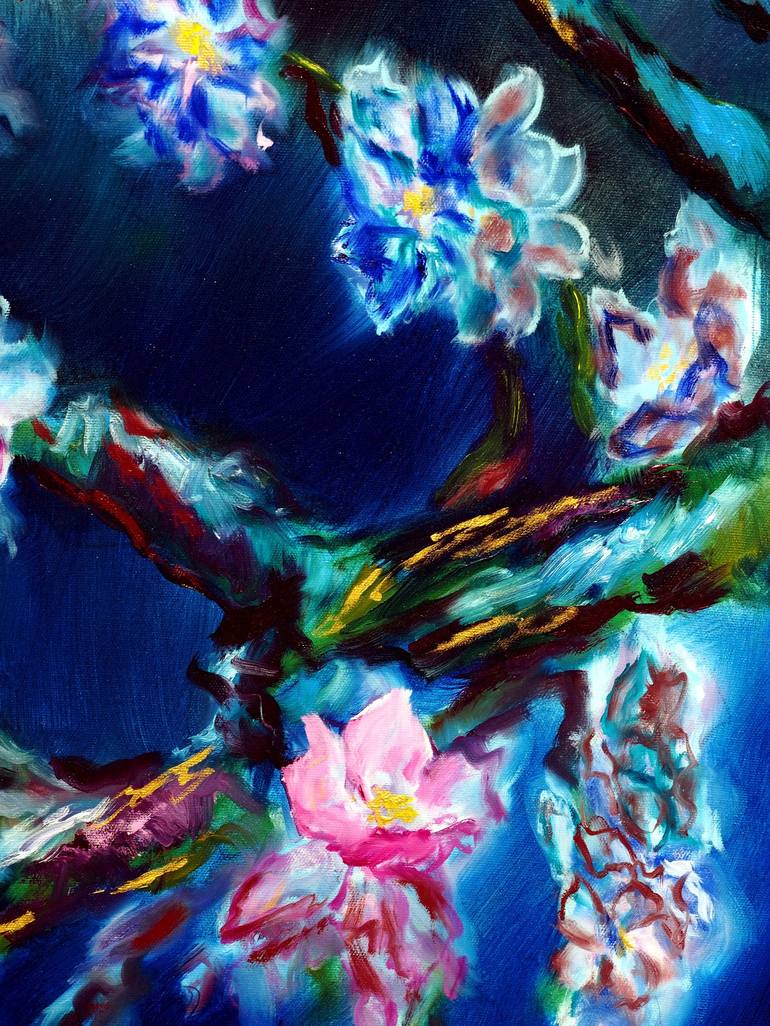 Original Impressionism Floral Painting by Ruslana Levandovska