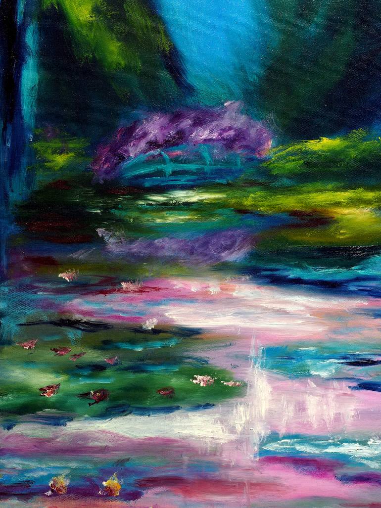 Original Impressionism Nature Painting by Ruslana Levandovska