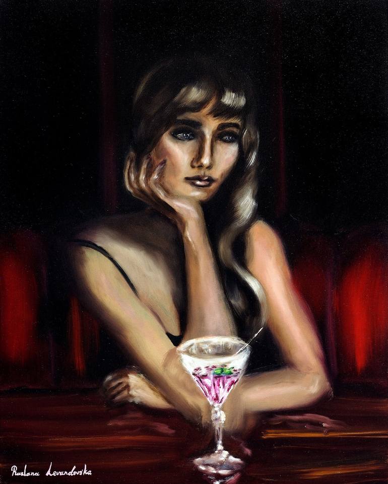 Original Realism People Paintings by Ruslana Levandovska