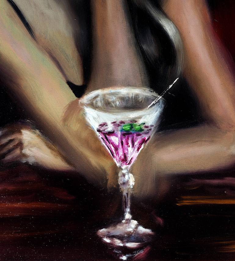 Original Realism People Painting by Ruslana Levandovska