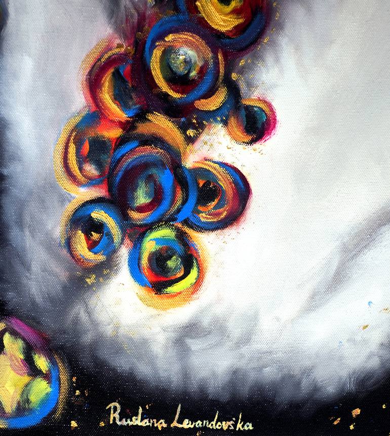 Original Conceptual Women Painting by Ruslana Levandovska