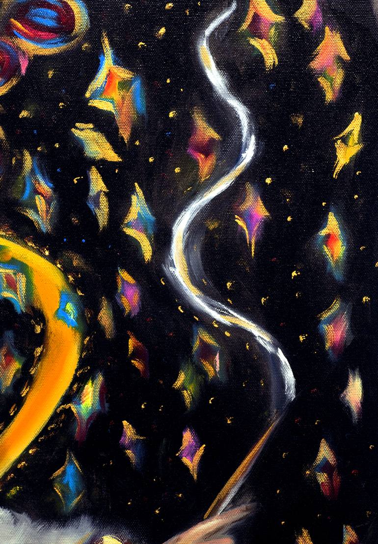 Original Conceptual Women Painting by Ruslana Levandovska